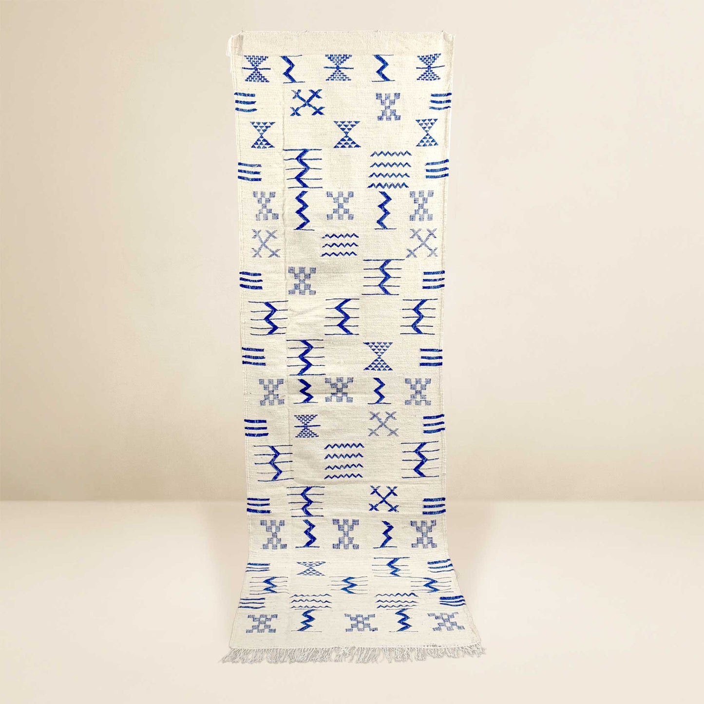 Azura • le tapis berbère Kilim qui fait entrer un souffle d’ailleurs • 80 x 270 cm